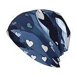 ACEPrints Bonnet en Maille Extensible imprimé Orque Bleue, Bonnet de Ski Chaud, idéal pour...