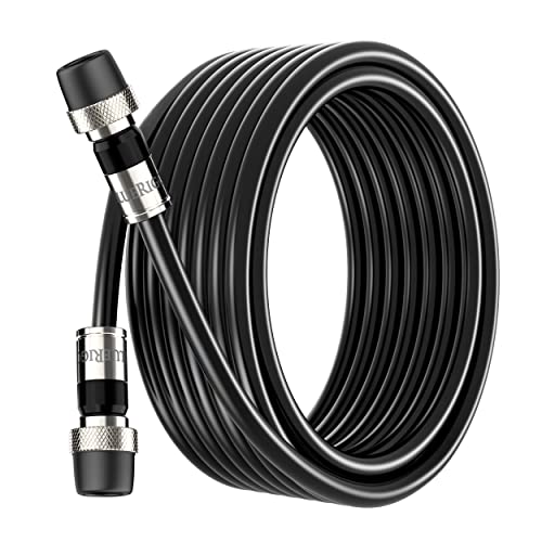 BlueRigger RG6 Coaxial Cable, 35FT (Weatherproof Rubber Boot, Direct Burial, in-Wall CL3 Rated, 75 Ohm, Indoor Outdoor) - Digital Coax Cord for HDTV, CATV, TV Antenna, Satellite, Broadband Internet