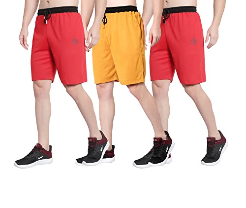 Image of OORA Men's Plus Sizes Cotton Shorts M to 5XL, 28 to 48 Inches Waistline