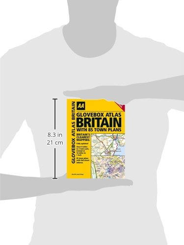 Glovebox Atlas Britain Inc 85 Town Plans