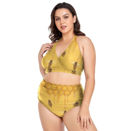 Bikini grande taille réglable contre les complexes avec son maillot de bain taille haute - 5