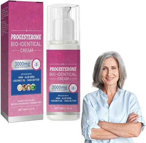 Menopause Progesteron Creme,Weibliche Wechseljahre Creme,Linderung Wechseljahre Creme,Menopause Balance Creme,Menopause-Creme zur Regulierung der Stimmung und Förderung des Schlafs,100ml
