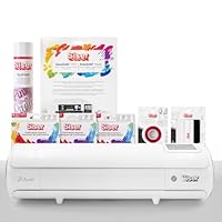 SISER Juliet® Subli Paket – Professioneller Schneideplotter, EasySubli® Thermovinyl, Subli-Stifte, Glitter Thermovinyl, Thermofixierband, Inklusive Zubehör