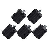 Vaguelly 5 Stück 5/8 1/4 Kunststoff Stativ Gewindeadapter für Nivelliergeräte Präzises Basis Drehgelenk für Wasserwaagen und Rotationslaser