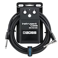 High-quality cables for guitar, bass, and other instruments. Available in six colors with special packaging inspired by famous BOSS compact pedal models. Versatile operation with 1/4-inch straight and right-angle connectors. Oxygen-free copper core w...