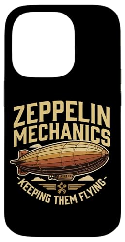 Zeppelin Mechanics Keeping Them Flying �ʔ����M�t�g �X�}�z�P�[�X iPhone 14 Pro �p