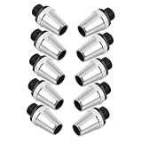 KITANDOVE 10 piezas Abrazaderas de Cable para de Cables Clips de Soporte para Lámparas Colgantes Conector de de Tensión Accesorios de Iluminación DIY Cromado