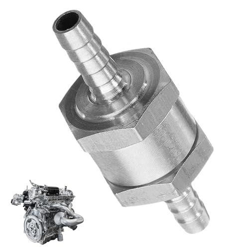 Yugugomo Clapet anti-retour jetable pour carburant | 8 Mm. Alliage d'aluminium non retour pour automobiles, navires, carburants, navires, motos
