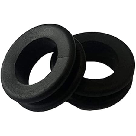 1/2-Inch Hole Rubber Grommet, Pack of 20pcs,1/2'' Grommet(1/2 Inch,20 PCS)