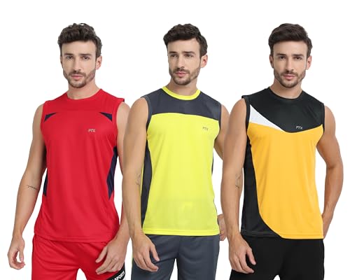 Image of FTX Men's Solid Regular Fit T-Shirt