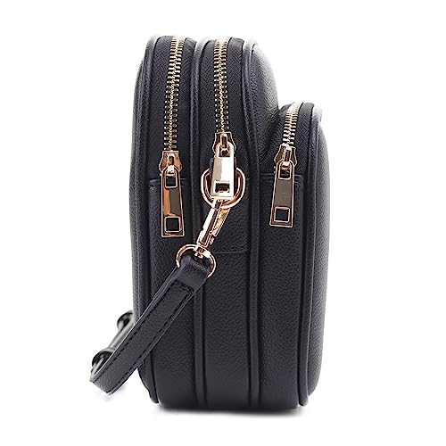 Image of Mali+Lili, Josie Triple Zip Crossbody Bag