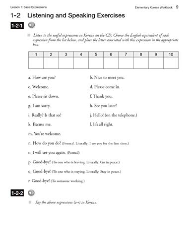 Elementary Korean Workbook: A Complete Language Activity Book for Beginners (Online Audio Included) - Image 6