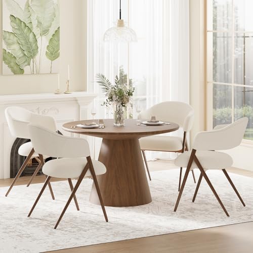 COLAMY Modern Fabric Dining Chairs