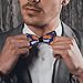 SVEFDOC Men's Boys Pre-Tied Bow Tie for Party, Festivals, Graduation, Fashion Us Bacon Creative Cravat Necktie