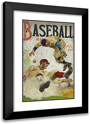 ArtDirect Benton Clark Baseball Magazine Cover 13x18 Frame