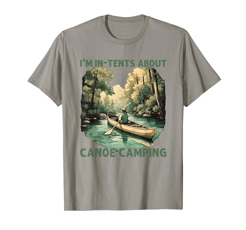 Kayaking River Rafting In-Tents Canoe Camping T-Shirt