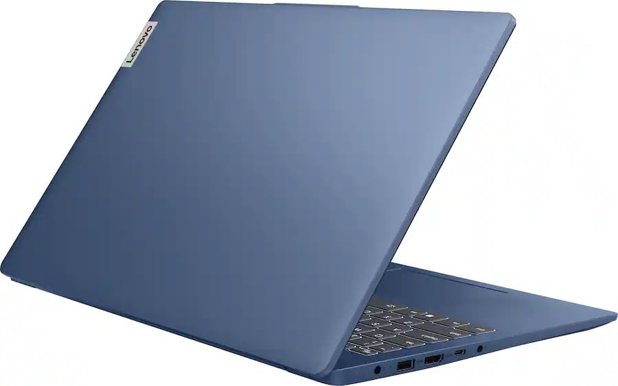 Image of Lenovo IdeaPad Slim 3 15.6 inch FHD Laptop, with Free Lifetime Microsoft Office, AMD Ryzen 5 40, 8GB RAM, 1TB SSD, AMD Radeon 610M, Windows 11 Pro, Abyss Blue, WiFi 6, Copilot, with USB Hub