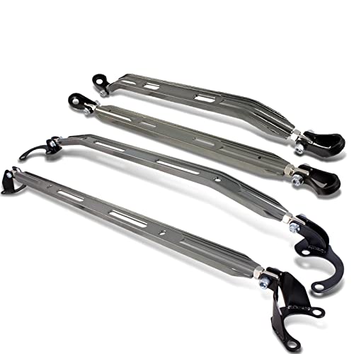 Amazon.com: HYPERSPEED Strut Bar Front+Rear+Upper+Lower