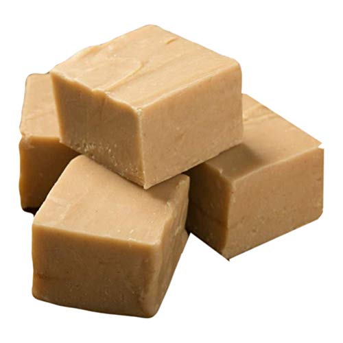 Betsy's Fancy Fudge PEANUT BUTTER FUDGE, 1 LB in 4 Wrapped Pieces, Fresh Gourmet Fudge, Gluten Free, Makes Great Gift!