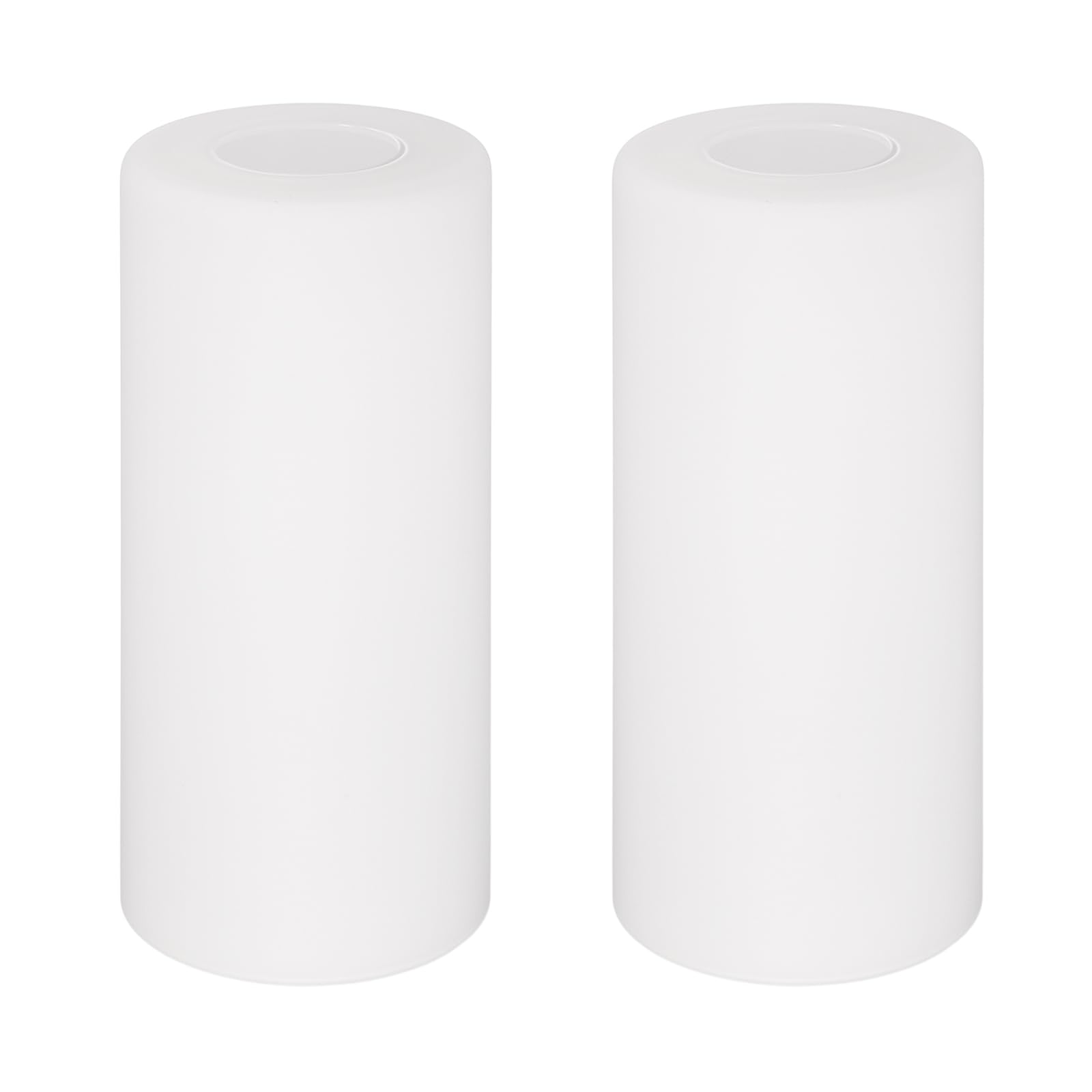 VIAPUICE Frosted Glass Lamp Shade 44mm Fitter 200mm Height 90mmDiameter