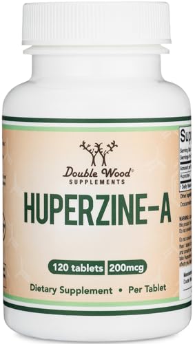 Huperzine A 200mcg (Third Party Tested) 120 Tablets, Brain...
