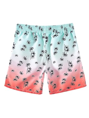 Kids Boys Fashion Swim Shorts Swimwear Stylish Print Summer Casual Beach Swim Bottoms for Surfing2
