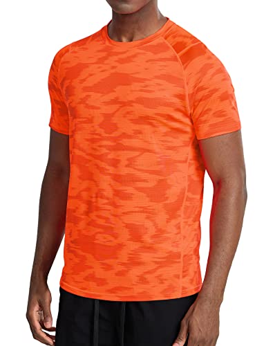 Zengjo Mens Workout Shirts Quick Dry Short Sleeve Athletic Running Gym T Shirt4