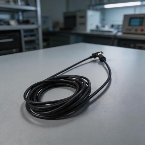 Cable DIN 13 pines de audio para coche de 5m con conector macho a macho negro 6