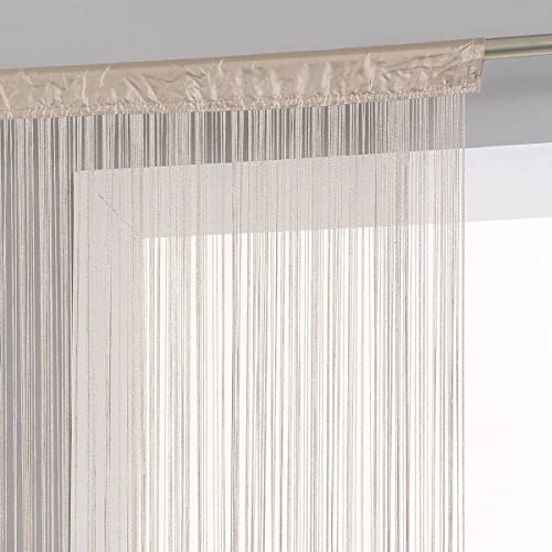 Atmosphera - Rideau Fil - Beige - 90x200 cm