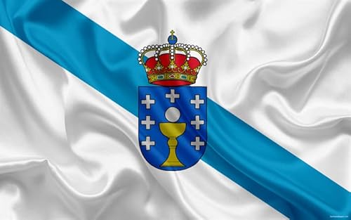 Durabol Bandera De Galicia -Gallego 150 x 90 cm Satén .