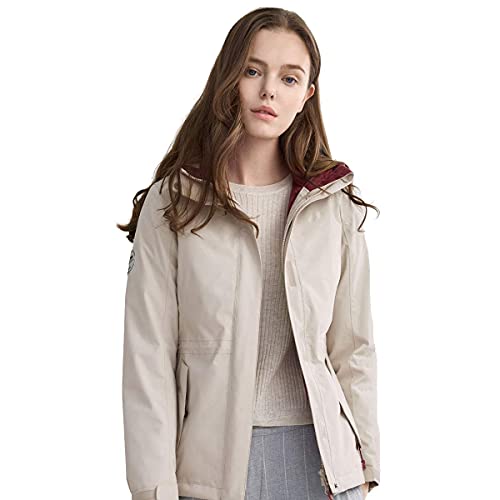 Veste de ski 3 en 1 veste snowboard manteau neige imperméable femme M