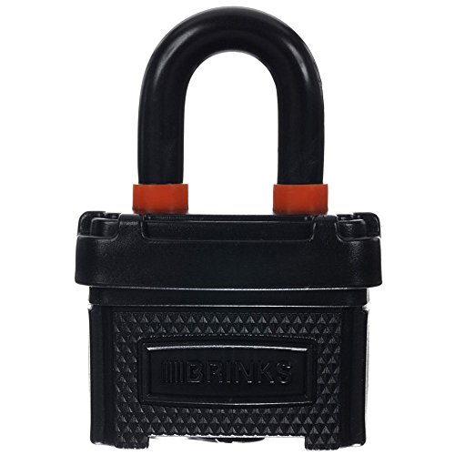 BRINKS 172-40081 40mm Laminated Steel Weather Resistant Sure Grip Padlock