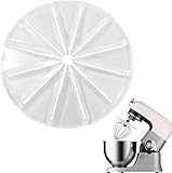 Mixer Spritzschutz, Rührkopf Anti Spritzer Schallwand, 14cm Spritzschutz Zubehör für Standmixer, Schaber Aufsatz Wischer für 6-Draht-Schneebesen, Standmixer-Spritzschutz für Küche, Bäckerei