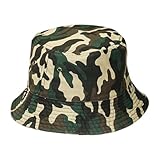 Funzione: Il cappello da pesca mimetico può essere utilizzato per varie attività all'aperto come viaggi e shopping, e ha una buona funzione di protezione solare.