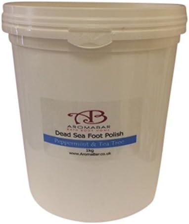 Foot Scrub Polish 1kg Dead Sea Salt with Shea Butter