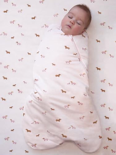Image of GUNAMUNA Swaddle Sleep Sack for Babies Infants and Toddlers, Easy Diaper Changes, 1.0 TOG