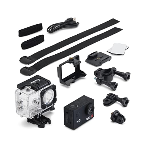 RED5 Mini Waterproof 30m Action Camera 2 Inch Screen Mounting Activity Camcorder