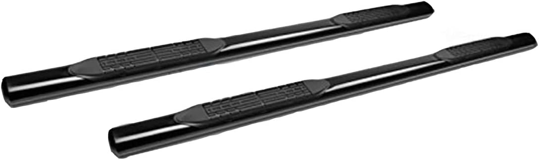 S&T Racing 5" Oval Black Side Step Nerf Bar Rail Running Boards Compatible with 15-18 Ford F150/17+ Ford F250 F350 Crew