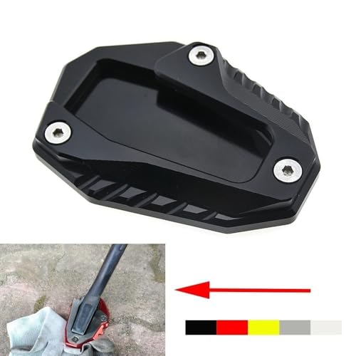 Support béquille coussin extension béquille latérale CNC moto