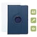 Produktbild humblebe Drehbare Hülle mit Standfunktion für 10.5" Apple iPad Pro 10.5 (2017) inkl. einfache (klare) Schutzfolie in BLAU [passend für A1701, A1709, A1852]