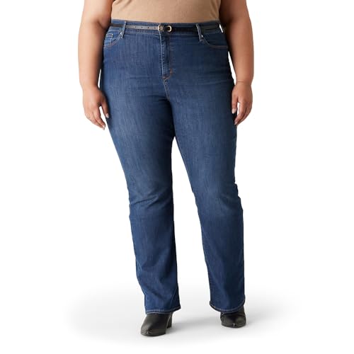 Levi Strauss Signature Women's Modern Bootcut Jeans Mid-Rise Stretch Denim (Also Available in Plus)