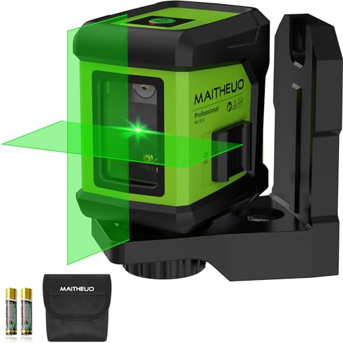 Self Leveling Laser Level, MAITHEUO 100FT Green Beam Cross Line...