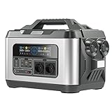 Steelite Tragbare Powerstation 2200W 2220Wh Solar Generator mit Lithiumbatterie in Automobilqualität, mit 230V AC-Steckdose/LED LAMPE, für Camping, Wohnmobil, Garten, Stromausfall