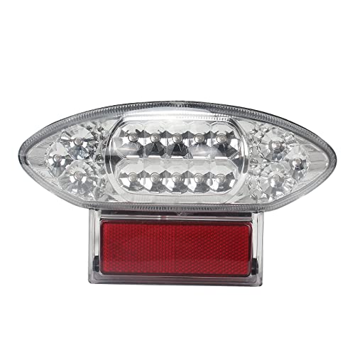 Lampe arrière moto GSX1300R avec feux stop LED ultra lumineux pour sécurité
