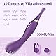 Hochfrequenz G-Punkt Vibratoren für Sie Klitoris, Adorime Flatternder Klitoris Vibrator für Frauen, Wasserdicht Klitoris Stimulator, Erotik Sexspielzeug für Sie Vaginal- und Brustwarzenstimulation