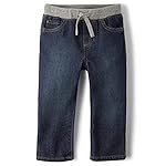 The-Childrens-Place-Boys-Baby-and-Toddler-Pull-on-Straight-Jeans The Children's Place Boys Baby and Toddler Pull on Straight Jeans
