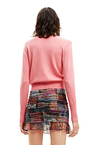 Desigual Women's Woman Flat Knit Thick Gauge Pullover2