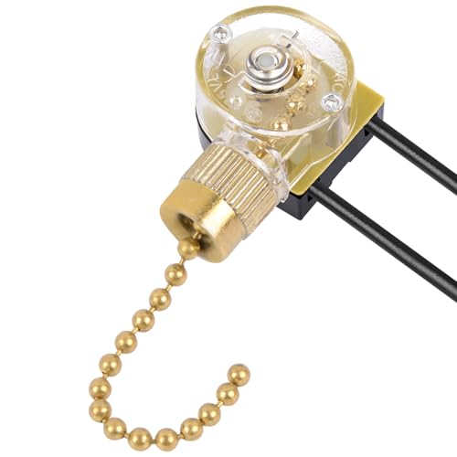 Interruptor de ventilador Zing Ear ZE-109 con control de velocidad por cadena