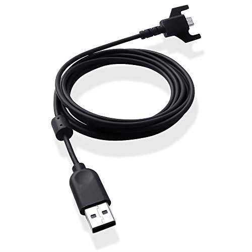 Patas de ratón Logitech G Pro con agarres resistentes al sudor y cable de carga