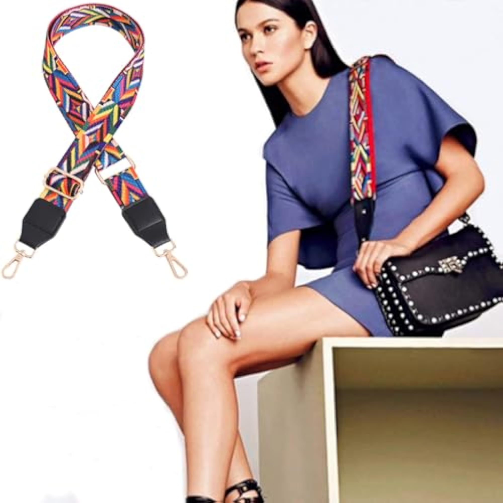 Purse Strap Replacement Crossbody Wide Shoulder Strap